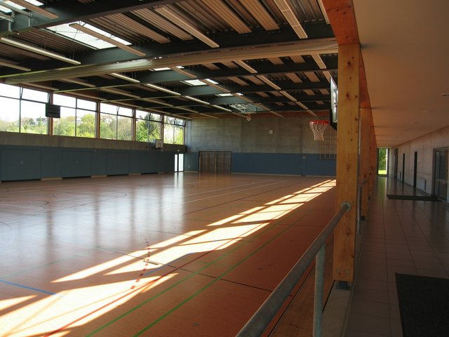 Sporthalle innen